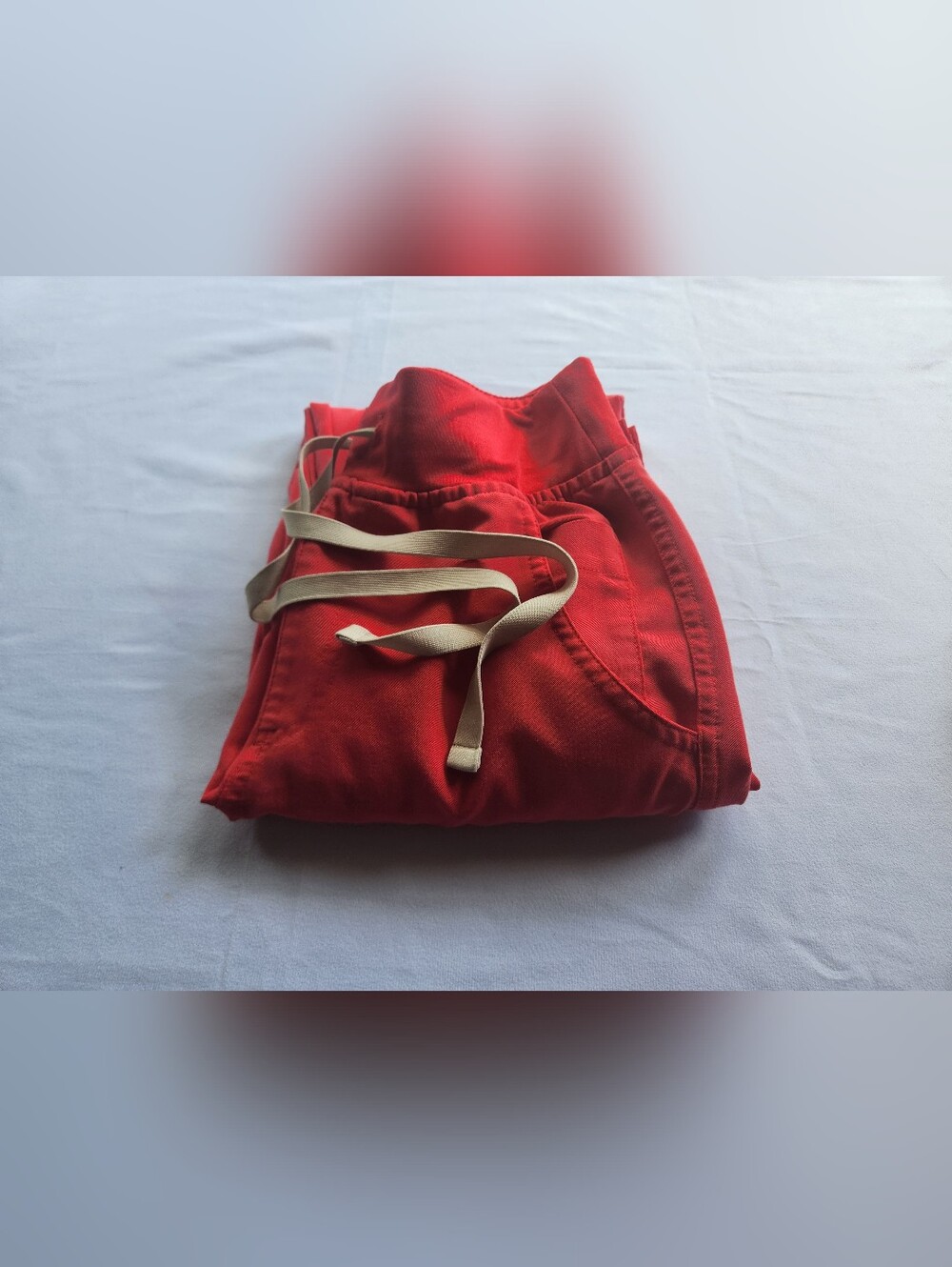 XXS Neon Red FIGS Kade Cargo Pants